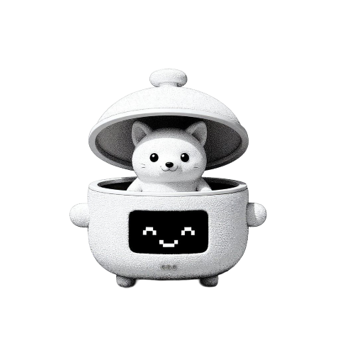 CoinCooker Cat Mascot